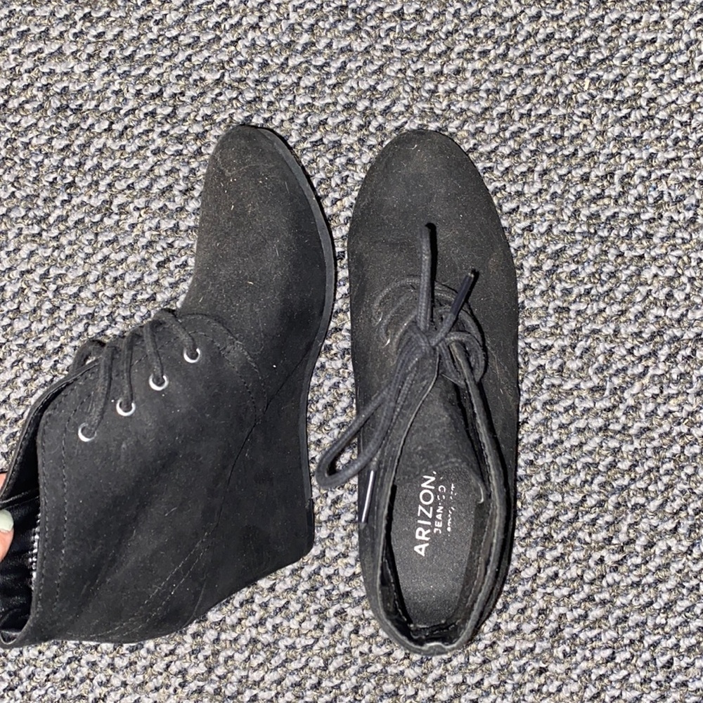 Wedged Heel Booties